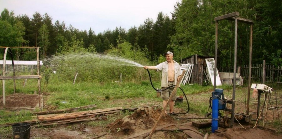 Скважина На Воду На Даче Фото